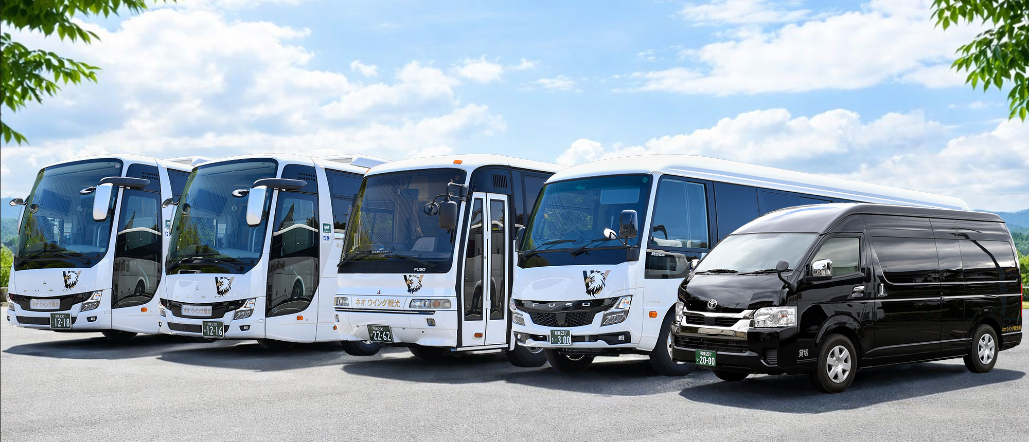 ネオウイング観光バスの画像